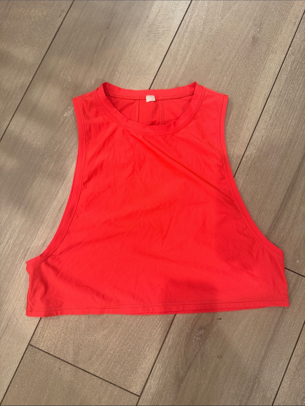 lululemon athletica hot pink Sleeveless Crop Tank